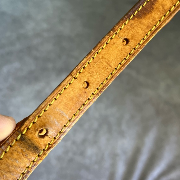 Louis Vuitton Vachetta Adjustable Strap Set 32” b21 - Picture 7 of 15